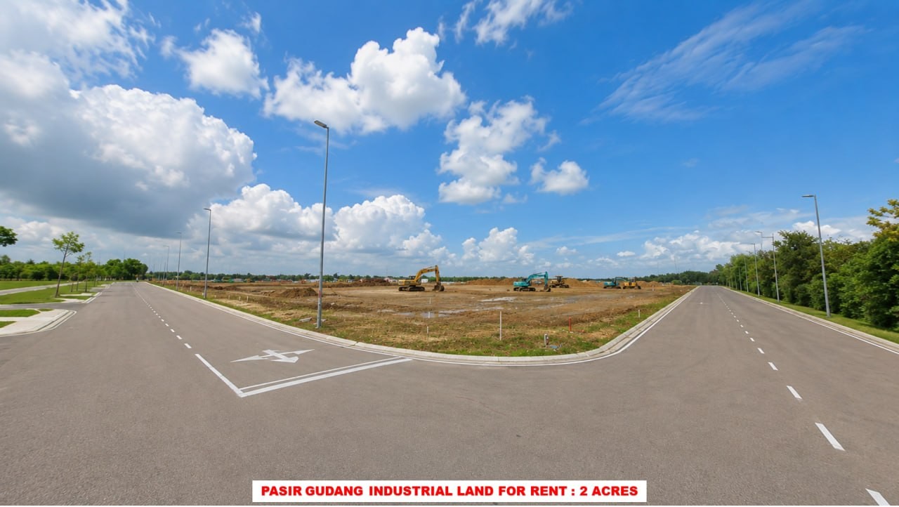 Industrial Land For Rent in Pasir Gudang Johor