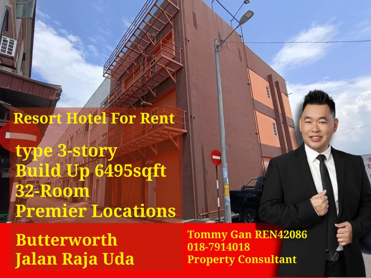 Hotel/Resort For Rent in Raja Uda Penang