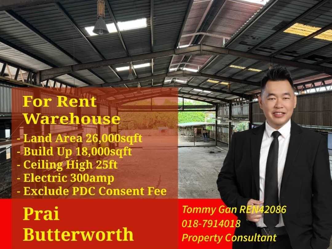 Factory For Rent in Perai Penang