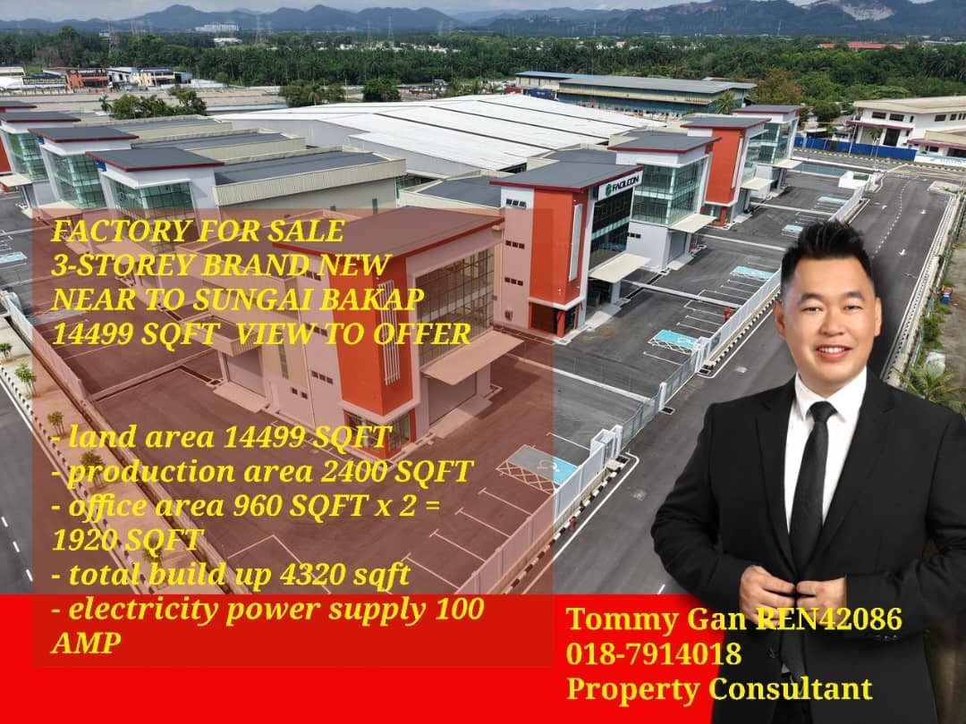Factory For Sale in Sungai Jawi Penang