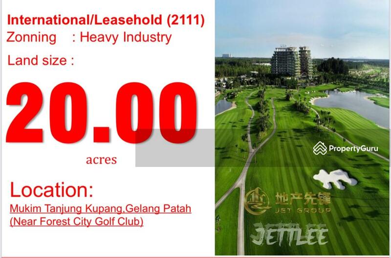 Industrial Land For Sale in Gelang Patah Johor